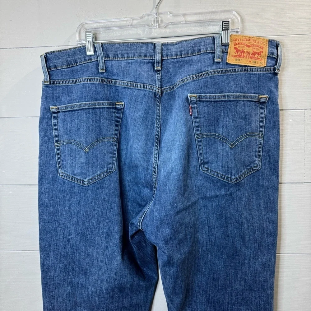 Levi's | Men's Classic Blue Denim Jeans Straight Leg Size 38X30